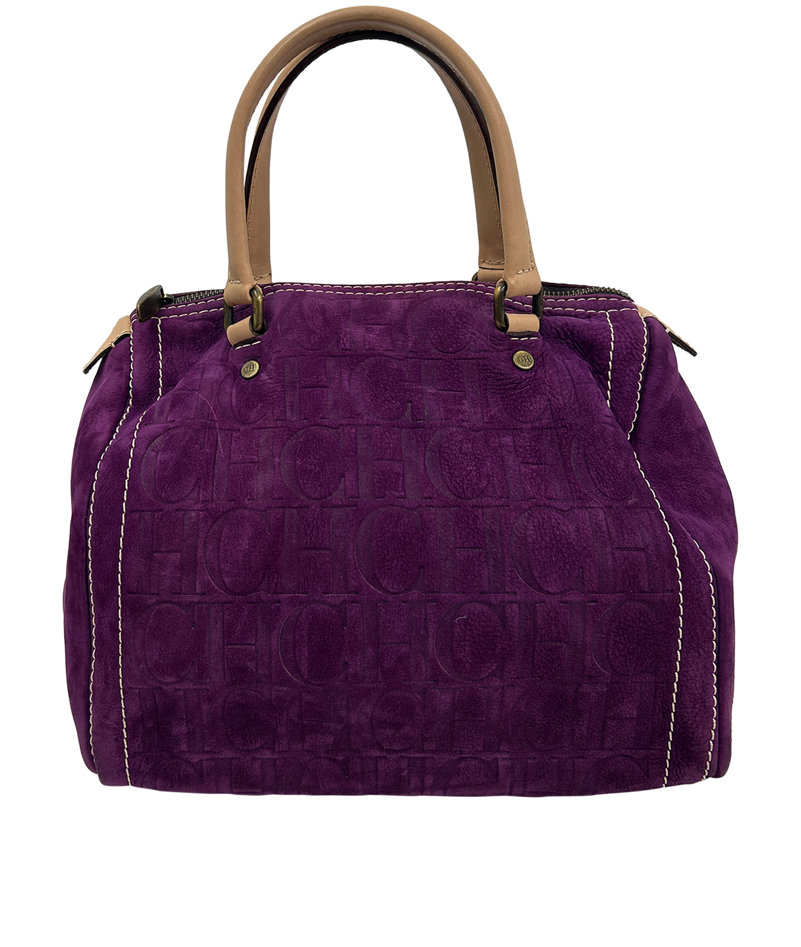 Andy Small, 290&euro;, Bolso, Morado, Cuero - Ante, Vista trasera